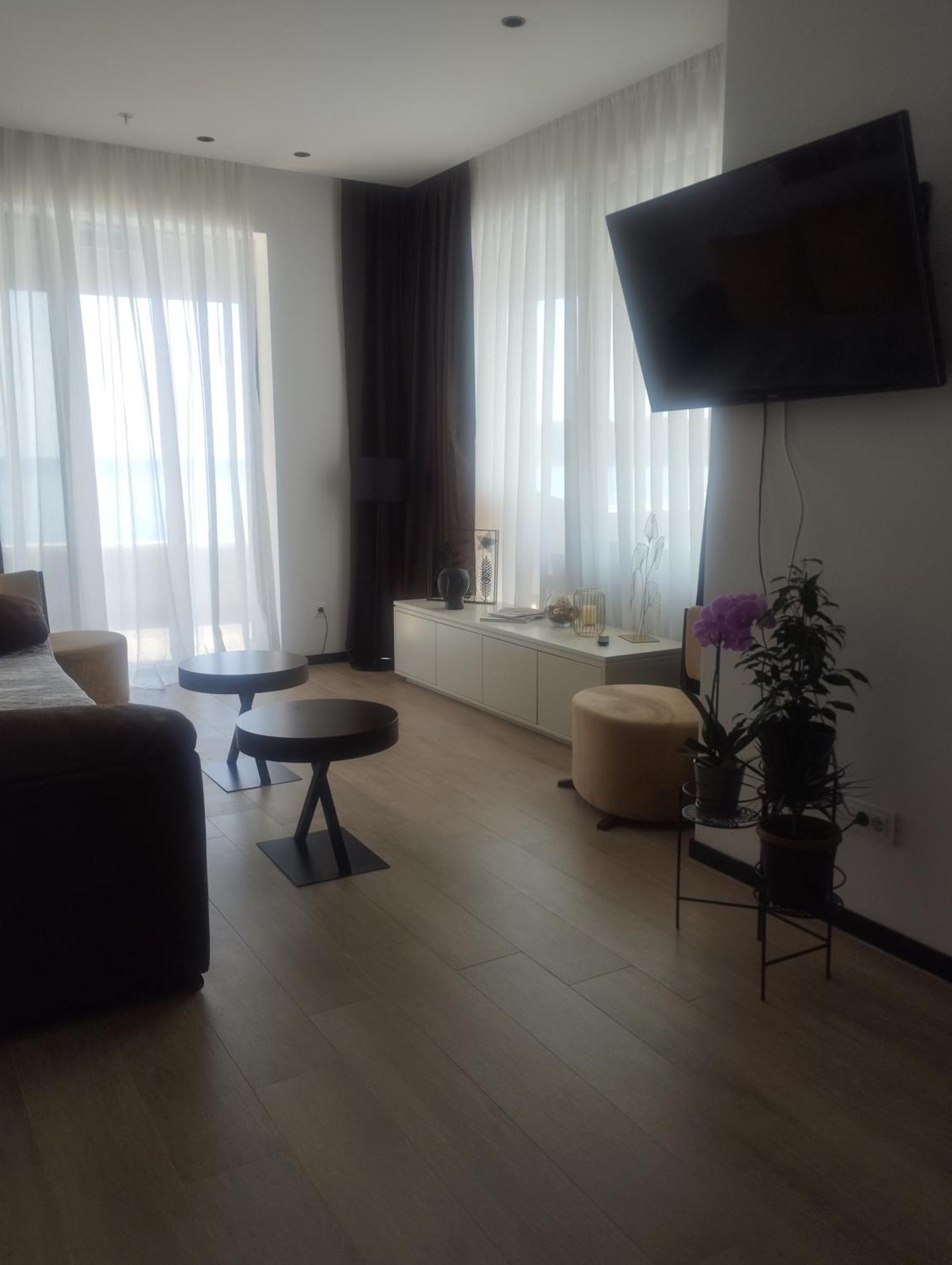 Beachfront Luxury Apartment بودفا الغرفة الصورة