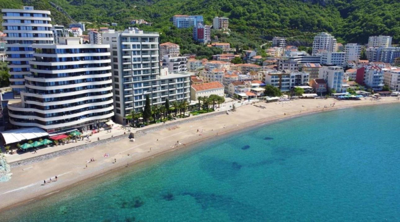 Beachfront Luxury Apartment بودفا المظهر الخارجي الصورة